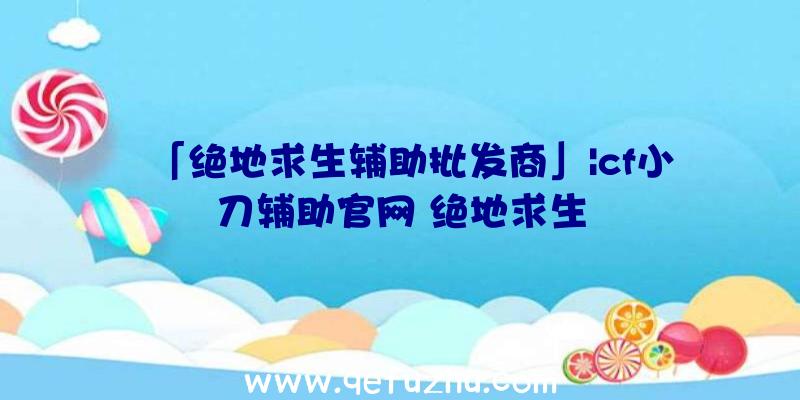 「绝地求生辅助批发商」|cf小刀辅助官网